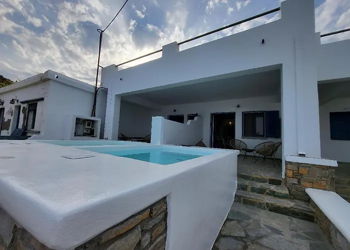 Сasa de vacaciones Lareroom 3 σπίτι μπροστά στη παραλία με μικρή πισίνα