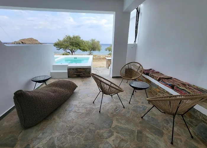 Сasa de vacaciones Lareroom 3 σπίτι μπροστά στη παραλία με μικρή πισίνα *